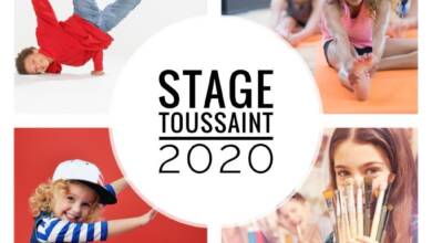 STAGE DE TOUSSAINT 2020